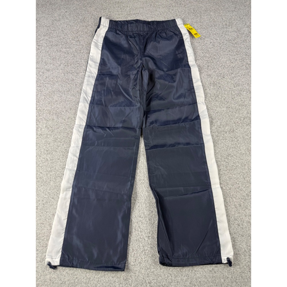 Full Tilt Navy Blue White Side Stripe Track Pants Kids Small